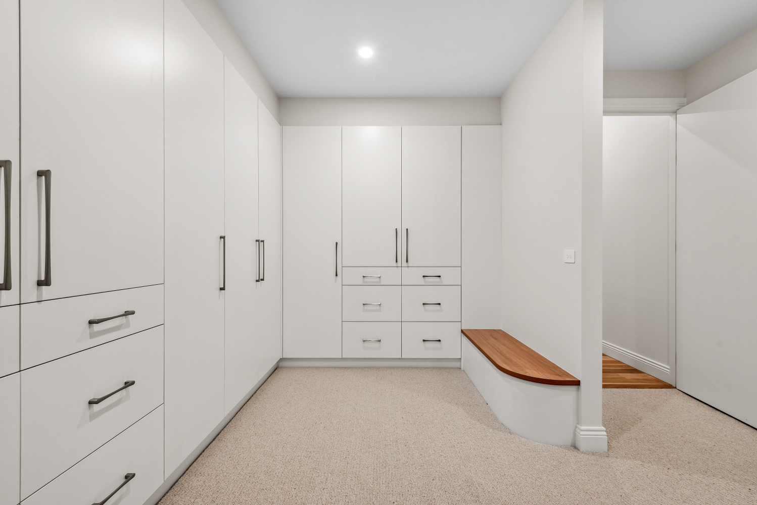 Custom Dodge Cabinets Walk in Robe