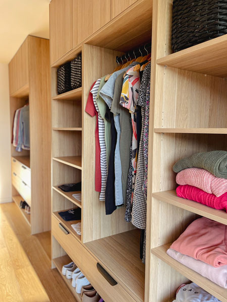 Custom built-in wardrobe