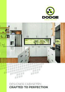 Dodge Cabinets Brochure